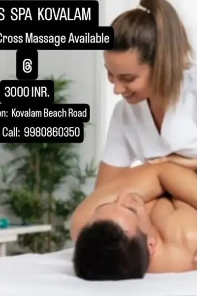 Female to Male full body massage available in Kovalam, Call 9980860350 - photo 1